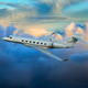 Illustration for article titled New Gulfstream jets flight deck looks like a sci-fi spaceship cockpit